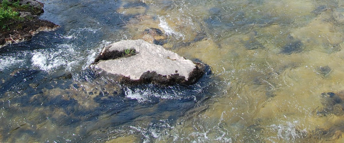 Cèze River near Montclus