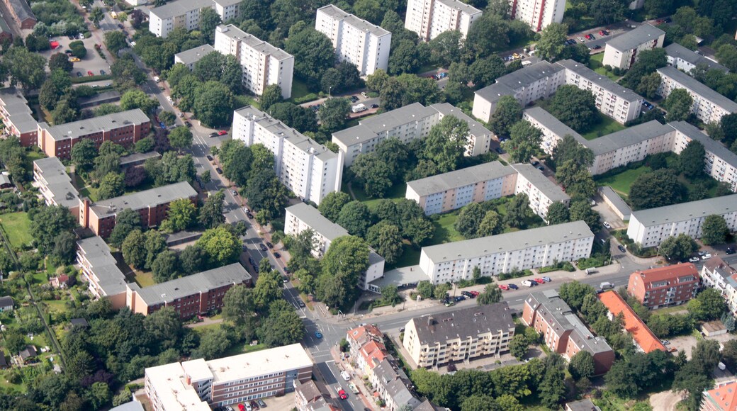 Foto "Gartenstadt Süd" di Bin im Garten (CC BY) / Ritaglio dell’originale