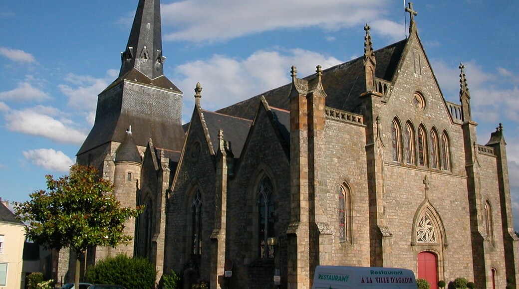 Saint Hermeland Church, Saint-Herblain, Loire-Atlantique, France