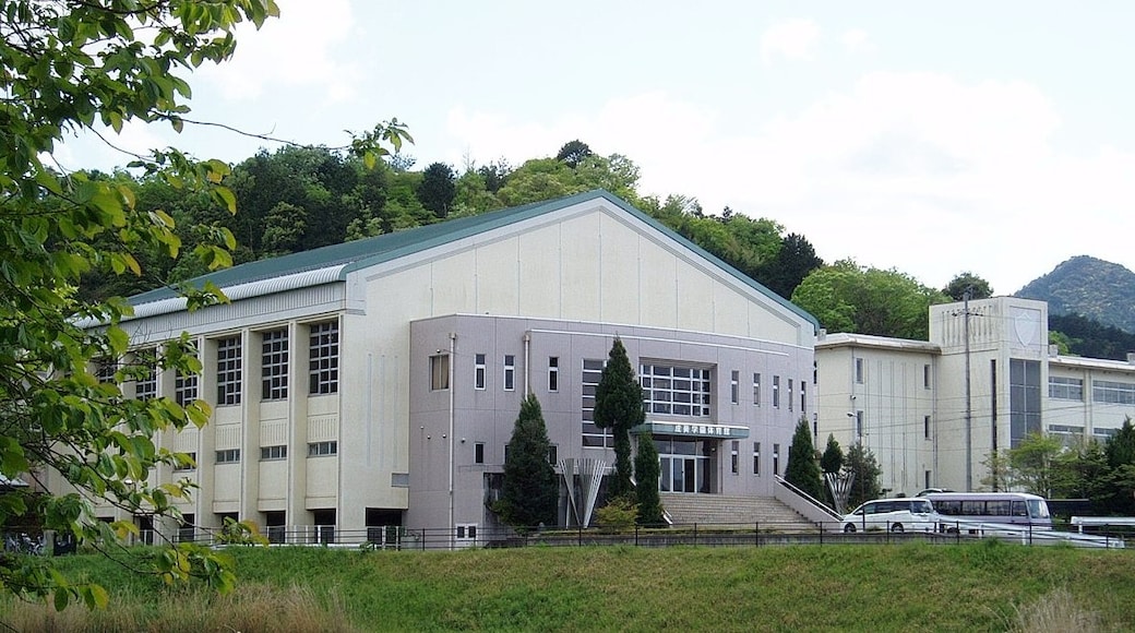 Gym of the University of Fukuchiyama located in Fukuchiyama, Kyoto, Japan.