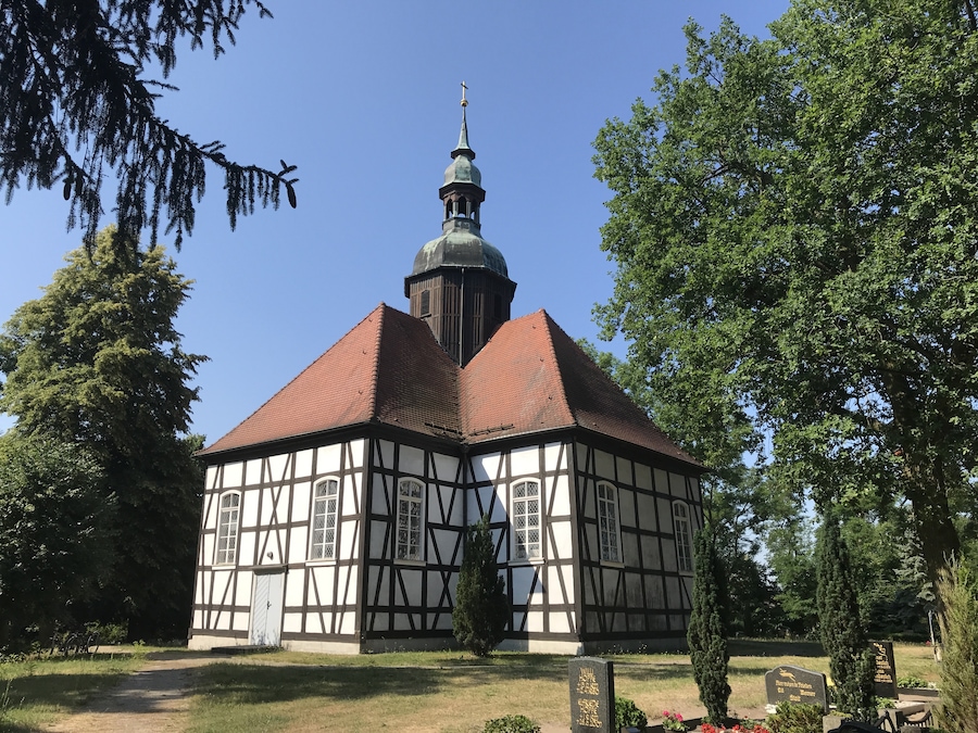 Dorfkirche Krausnick in Krausnick-Groß Wasserburg im Land Brandenburg