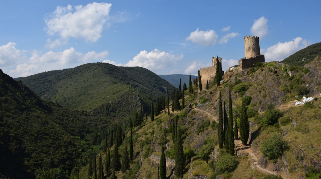 Foto "Castillo de Lastours" de Tournasol7 (CC BY-SA) / Recortada de la original