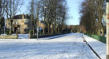 Springkell Avenue At the junction of Teregles Avenue.