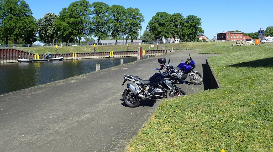 Motorradparkplatz Dömitz Alter Hafen