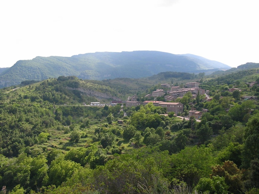 Localidad de Sant Corneli en Cercs (Barcelona, España)