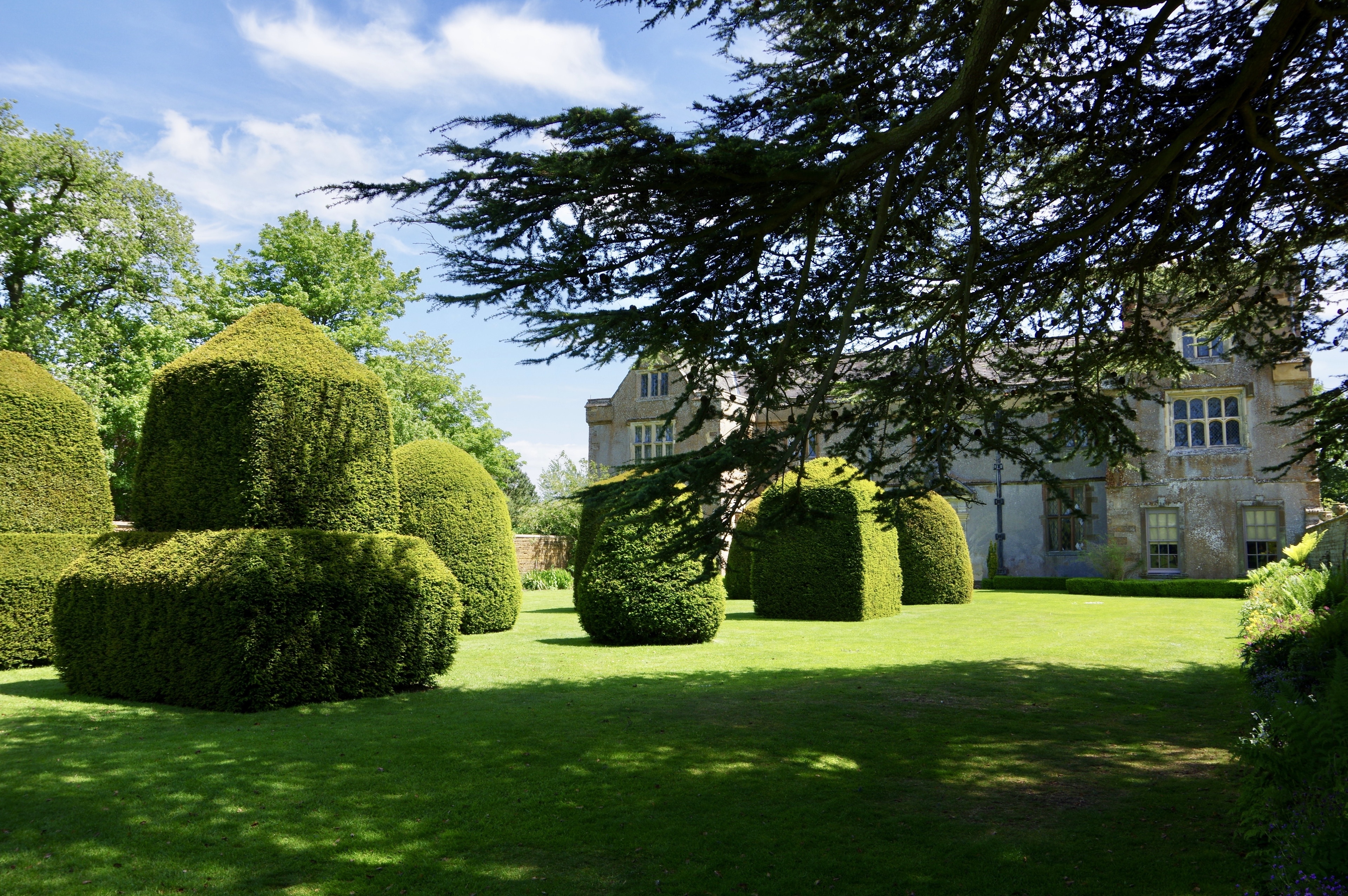 Foto „Canons Ashby“ von David Merrett (CC BY)/zugeschnittenes Original