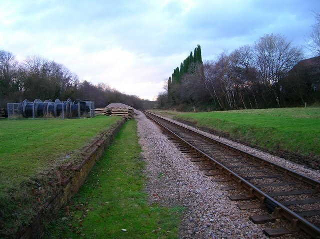 Site of Former West Hoathly Station Opened in 1882, closed in 1958 and demolished in 1967. The only station on the Bluebell Line that has not reopened and at present there are no plans to do so though that may change if the extension to East Grinstead is successful.