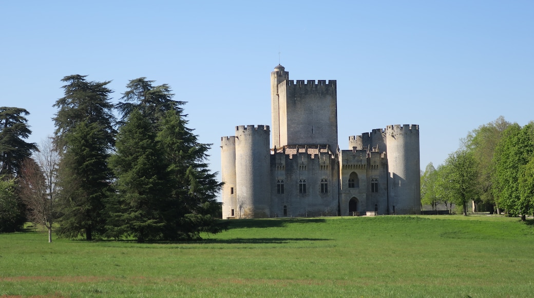Foto „Schloss Roquetaillade“ von Juliofsanguino (page does not exist) (CC BY-SA)/zugeschnittenes Original