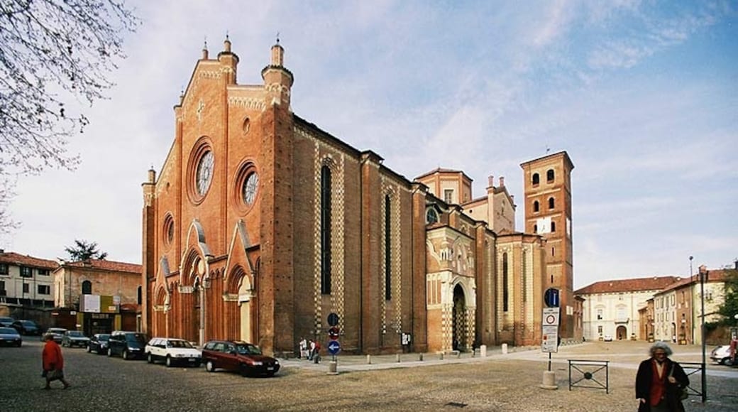 Asti Katedral, Asti, Piedmont, Italien