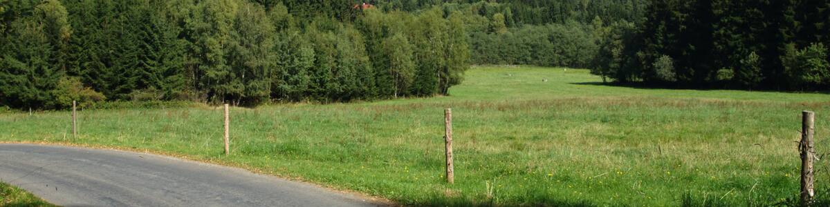 Photo "Šumava hills near Nicov" by Aktron (Creative Commons Attribution 3.0) / Cropped from original