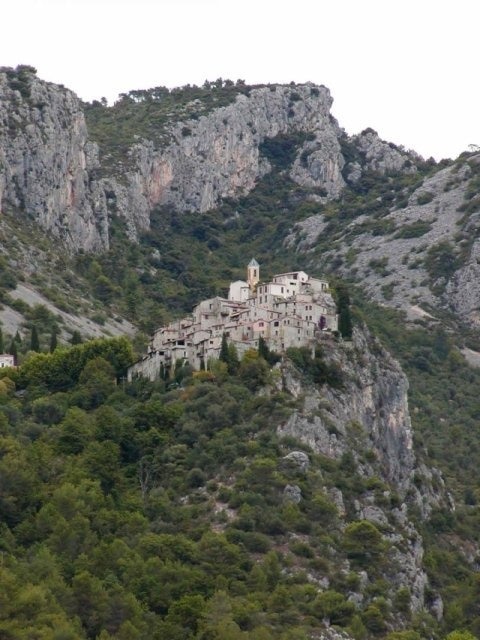 Perched village (Peillon - France)