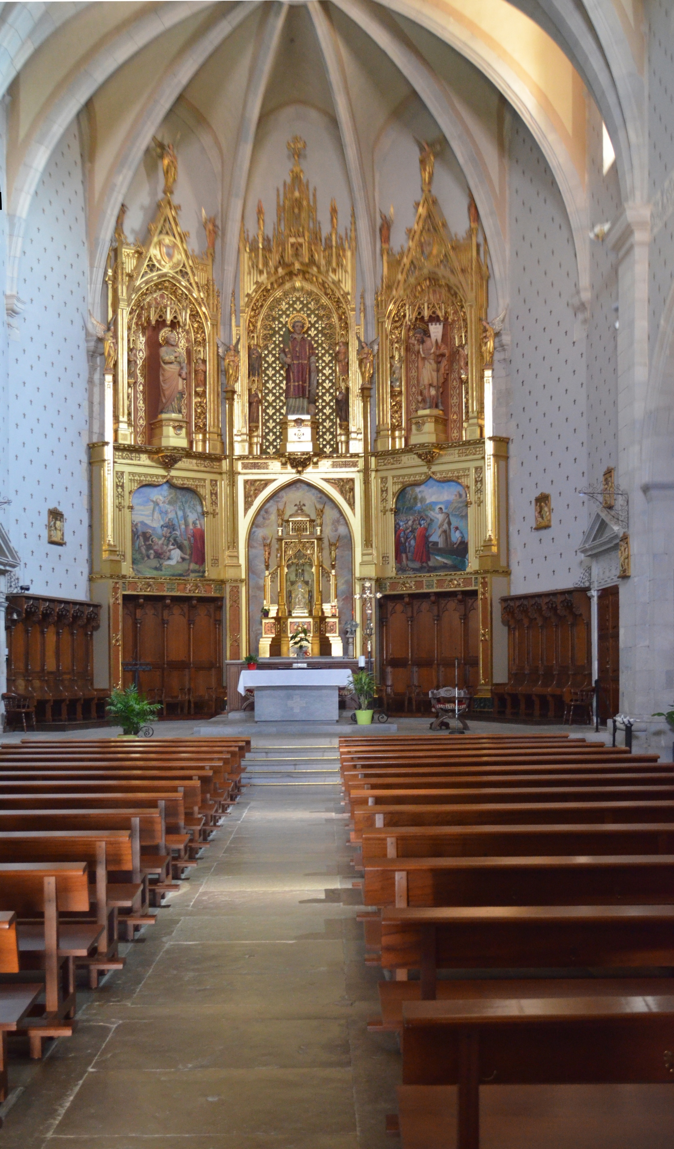 Llagostera, Kirche, Innen