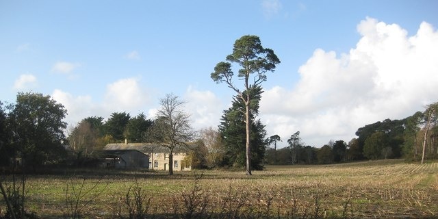 Sandford near Wareham Farm buildings just west of the A351 leaving Sandford towards Poole