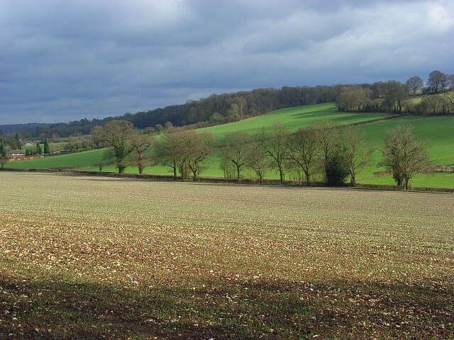 Billede "Great and Little Hampden" af Andrew Smith (CC BY-SA) / beskåret fra det originale billede