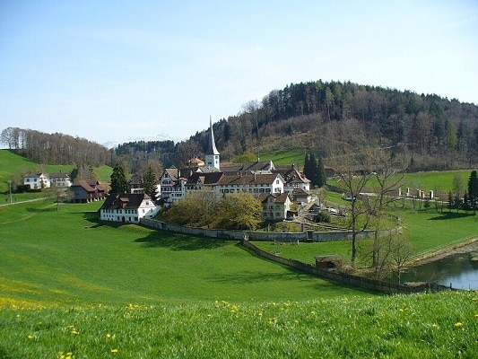 Monastery of Magdenau, Wolfertswil, Degersheim, Canton of St. Gallen, Switzerland.