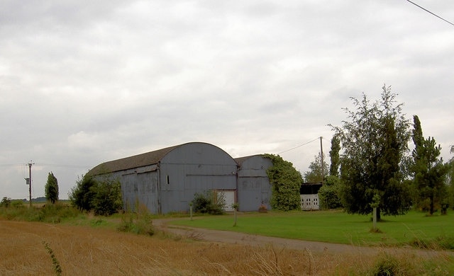 As grey as the summer sky. Blythgate farm.