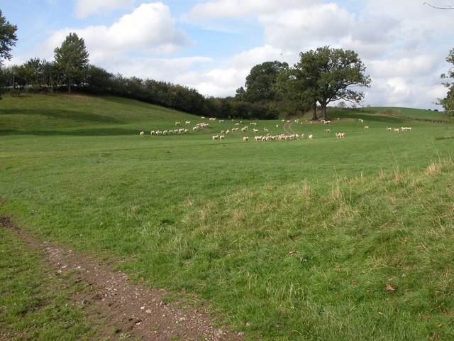 "Knighton on Teme"-foto av Philip Halling (CC BY-SA) / Urklipp från original