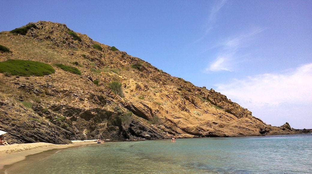 "Playa de Sa Mesquida"-foto av rene boulay (CC BY-SA) / Urklipp från original