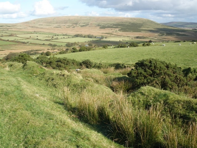 Tributary of the Afon Wern In the background is Carn Sian.