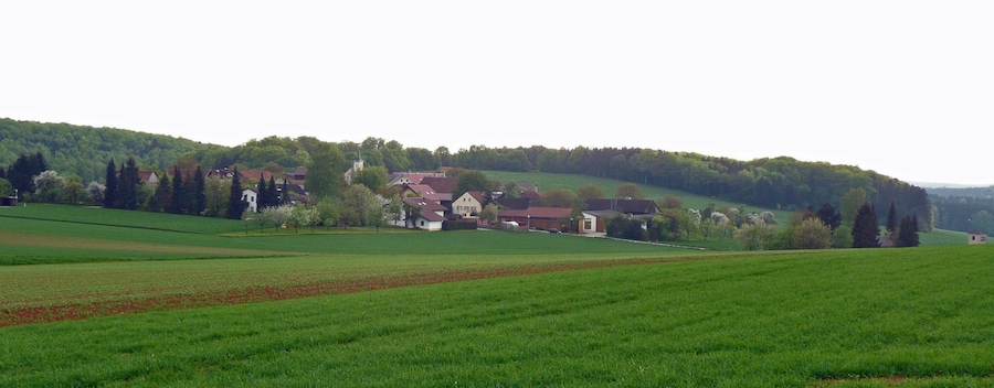 Altenberg near Denkendorf seen from NE.