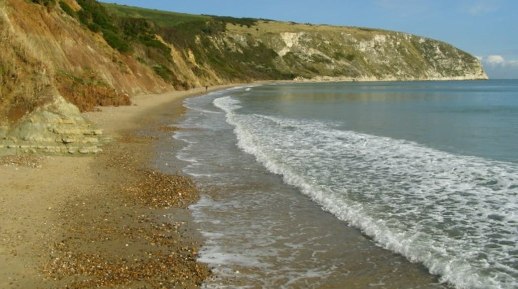 Photo "Swanage Beach" by Jim Champion (CC BY-SA) / Cropped from original