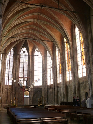 Our-Lady's church in Douai (Nord, France).