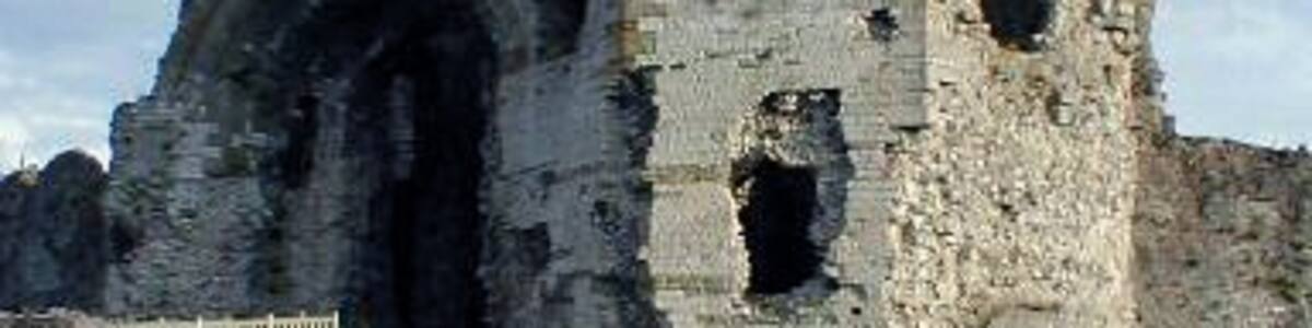 Photo "Denbigh Castle" by Dot Potter (Creative Commons Attribution-Share Alike 2.0) / Cropped from original