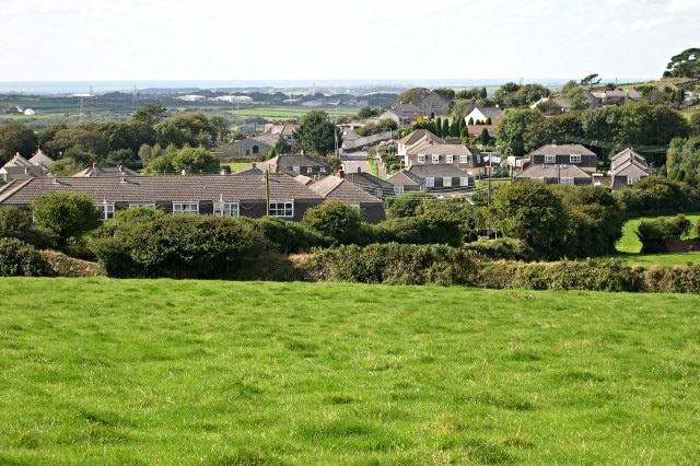 Postwar housing on the eastern side of St Dennis