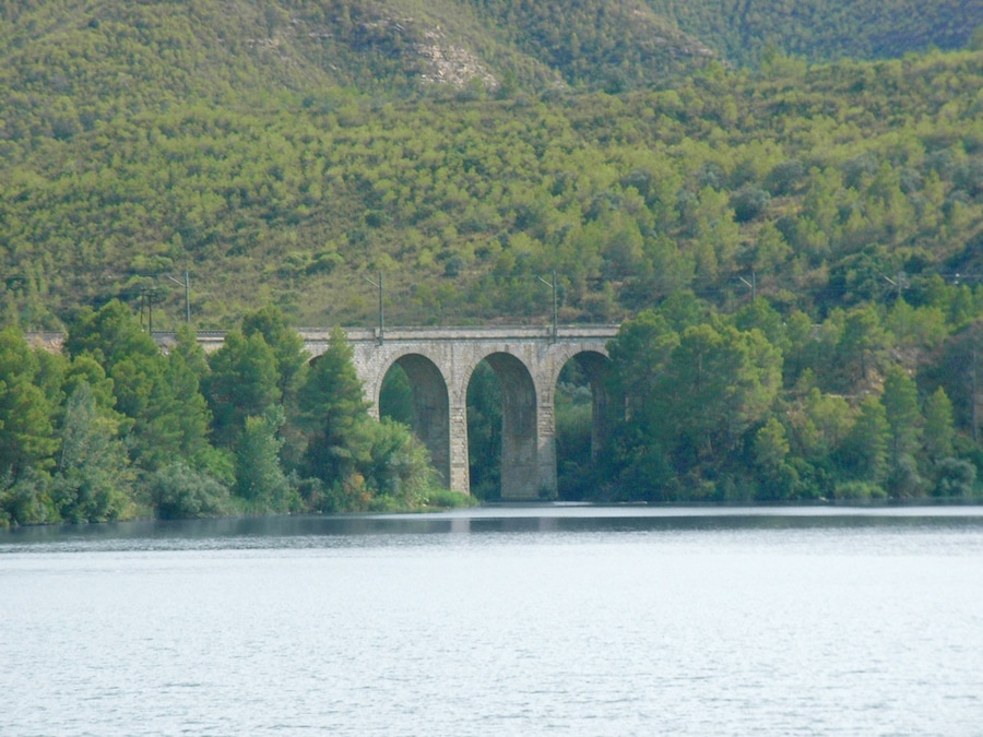 Pont del ferrocarril sobre el Matarranya