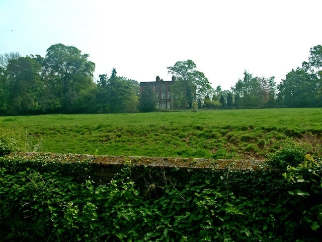 Walton Hall Taken from Coton Road looking up the hill to the Hall.