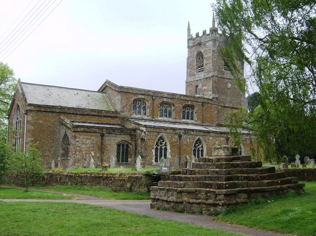 "Chipping Warden and Edgcote"-foto av Graham Horn (CC BY-SA) / Urklipp från original