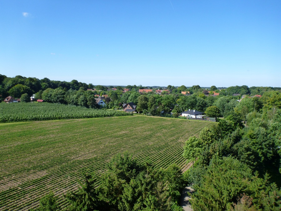 Nottensdorf view from the watch tower