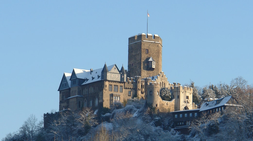 Lahneck Castle, Lahnstein, Rhineland-Palatinate, Germany