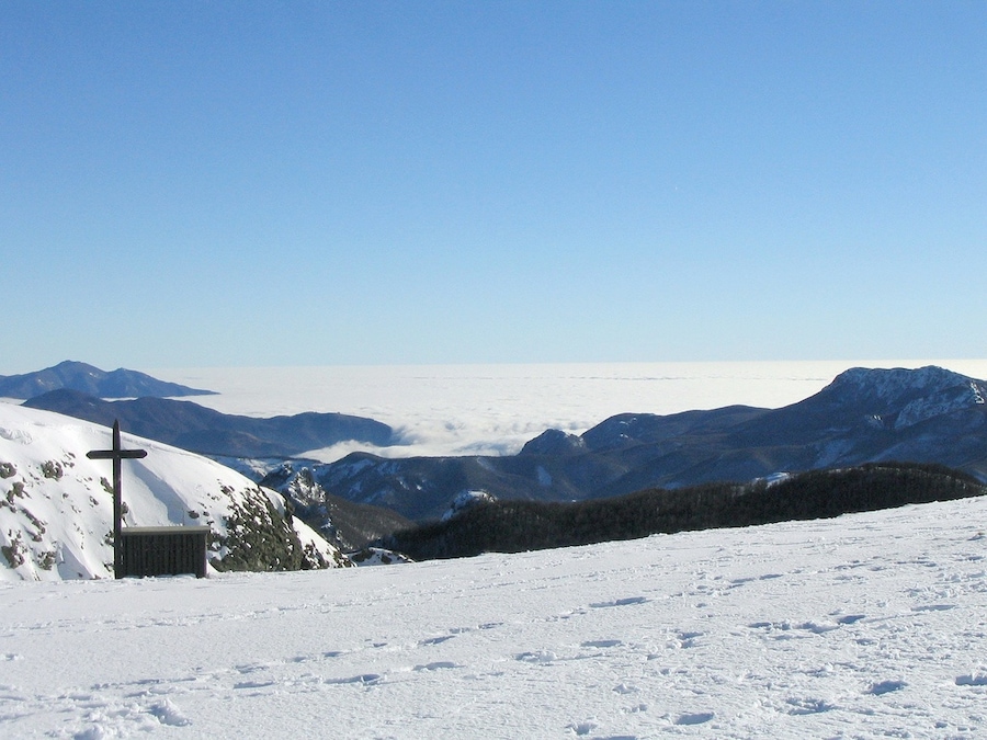 Panorama dal monte Maggiorasca