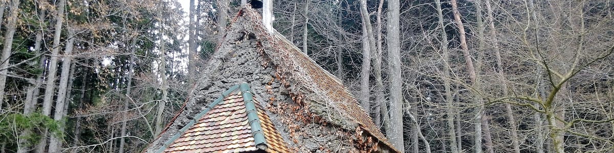 Photo "Die über 100 Jahre alte Bussen Kapelle gelegen am Waldrand des Bussenbergs im Ortsteil Göffingen" by qwesy qwesy (Creative Commons Attribution 3.0) / Cropped from original