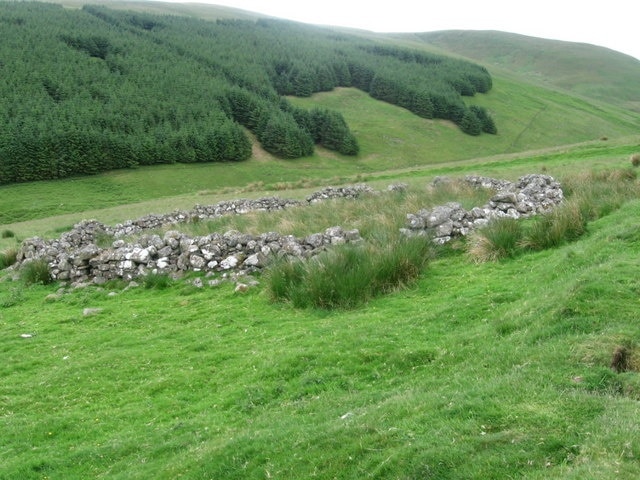 Sheepfold above Danny Burn