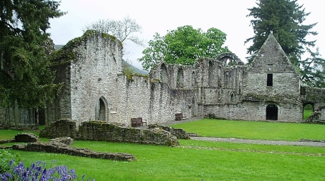 "Inchmahome Priory"-foto av Eileen Henderson (CC BY-SA) / Urklipp från original