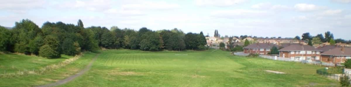 Photo "Playing fields where the canal used to be At Wednesbury Oak, the disused canal used to come through this land." by Richard Law (Creative Commons Attribution-Share Alike 2.0) / Cropped from original