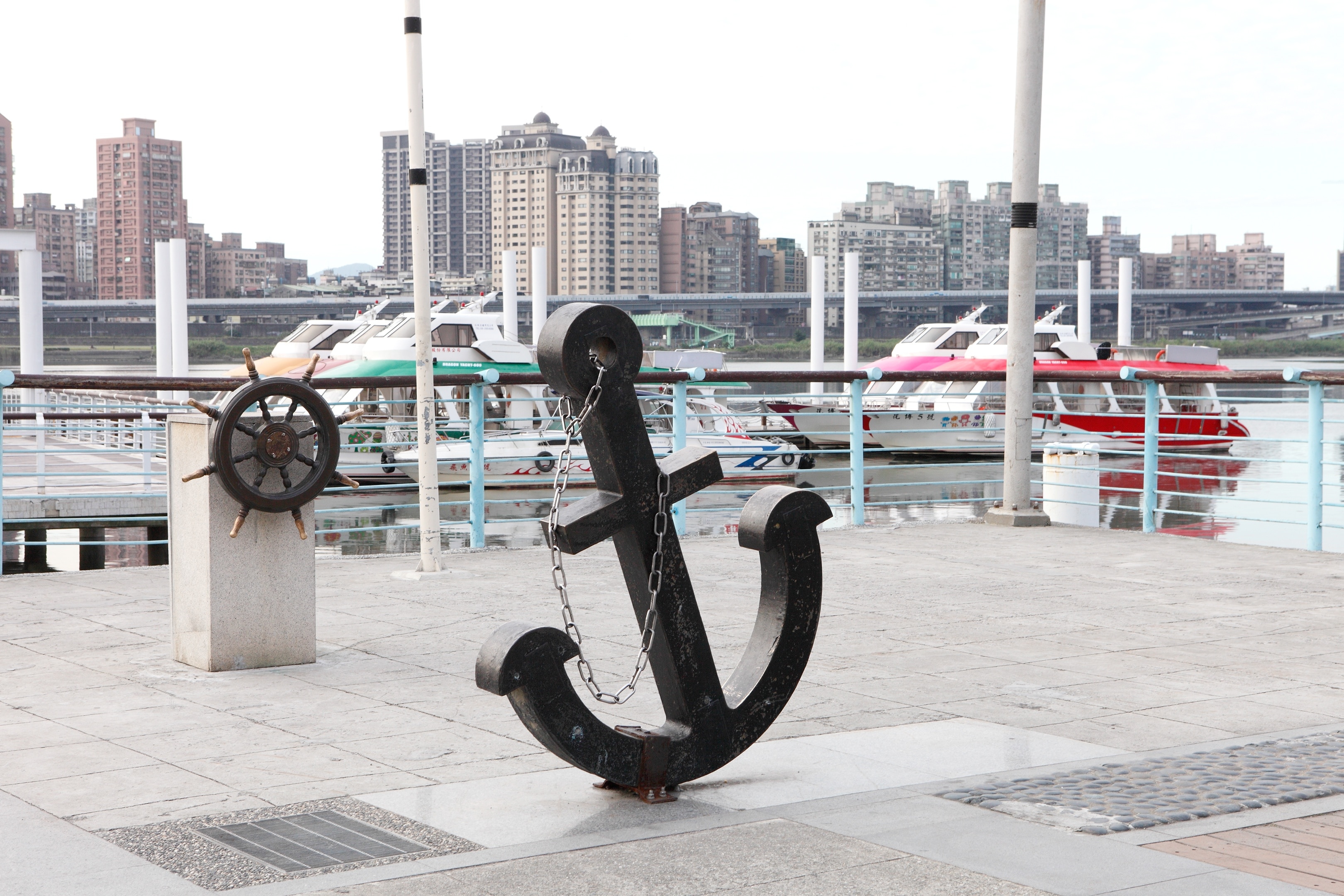 Foto ‘Dadaocheng-pier’ van MiNe (CC BY) / bijgesneden versie van origineel