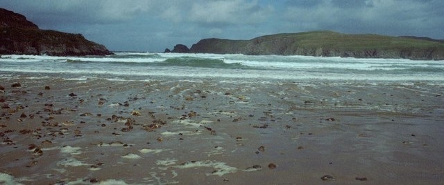 Farr Beach A wild day in the far north