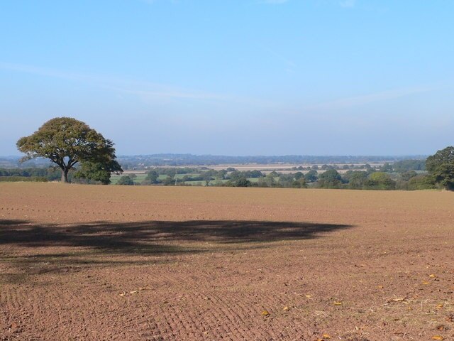 "Myddle och Broughton"-foto av Eirian Evans (CC BY-SA) / Urklipp från original