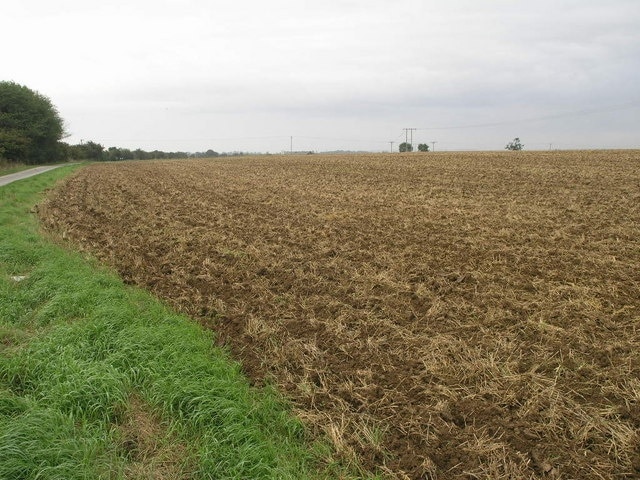 Fresh Ploughing. The harvest is in and this field is being prepared for its next crop.