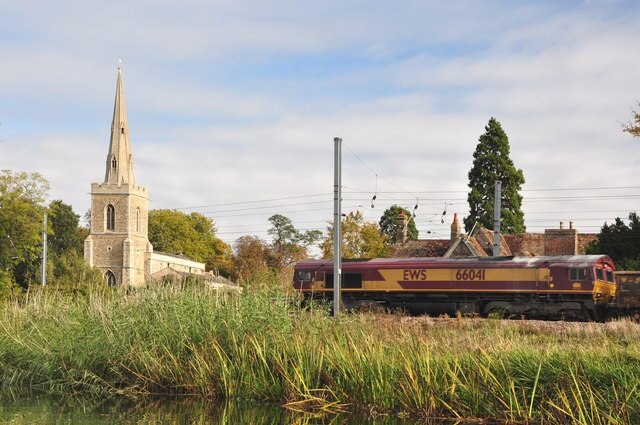Foto “Offord Cluny and Offord D'Arcy” tomada por Mick Lobb (CC BY-SA); recorte de la original