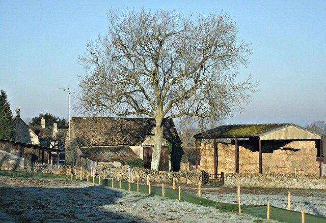 Lanes End Farm, Gastard The last building on the north side of the lane when leaving Gastard.