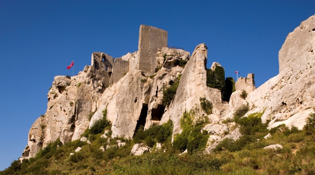 « Château des Baux-de-Provence», photo de Culturespaces/C.Recoura (CC BY-SA) / rognée de l’originale