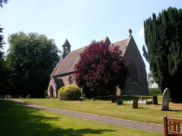 Copston Magna Church Saint John's Church and graveyard.