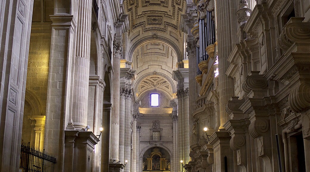 "Catedral de Jaén"-foto av Jose Luis Filpo Cabana (CC BY) / Urklipp från original