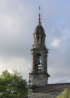 Church of Saint John of Ortoño, in Ames, Galicia, Spain.