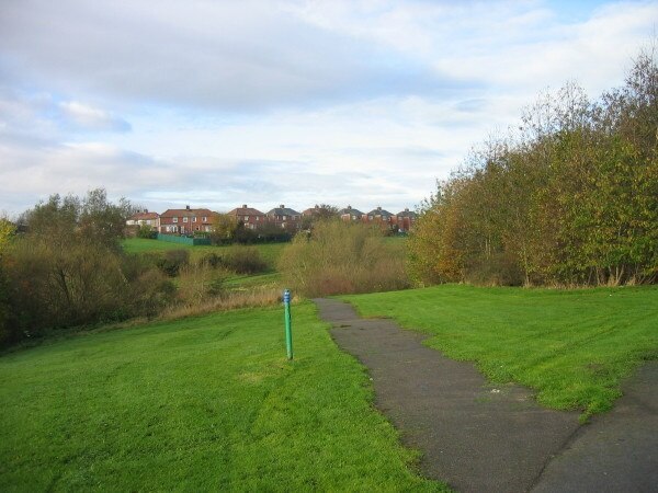 Path on the edge of King George's Field