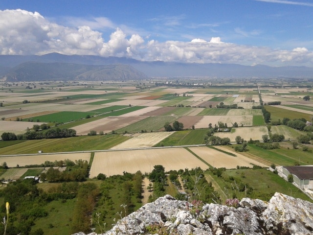 Panoramica dalla Rupe di Venere